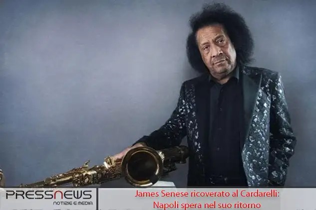 James Senese ricoverato al Cardarelli: Napoli spera nel suo ritorno