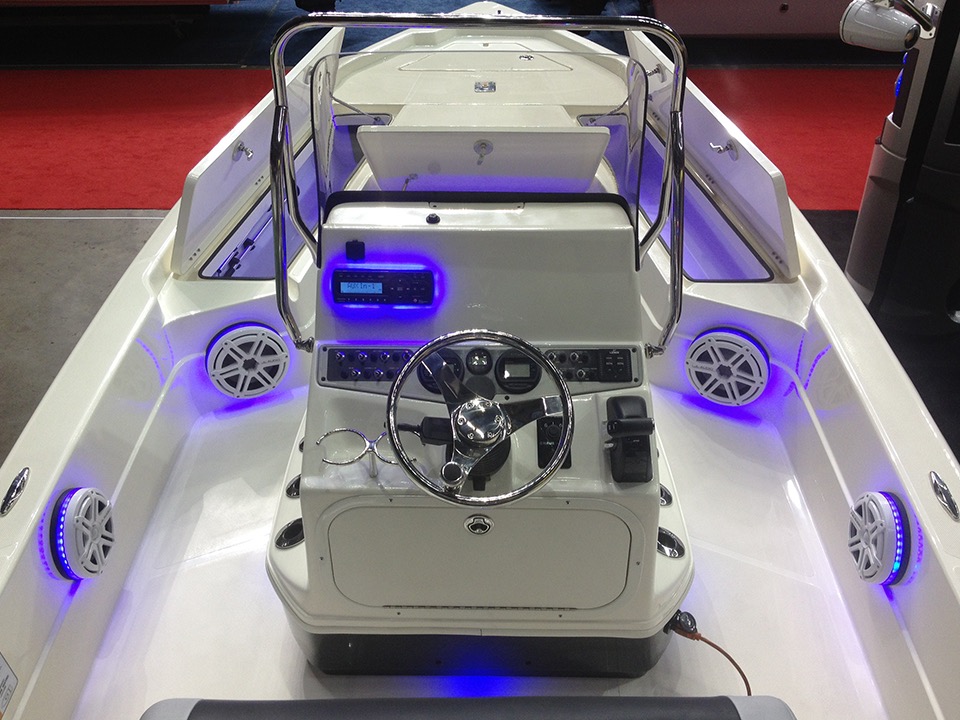 Marine Audio System in Skeeter