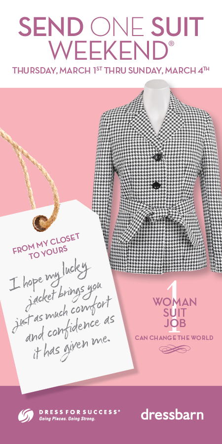 March 1 4th Donate A Suit Jacket To Dressbarn For Dress For Success Pretty Connected