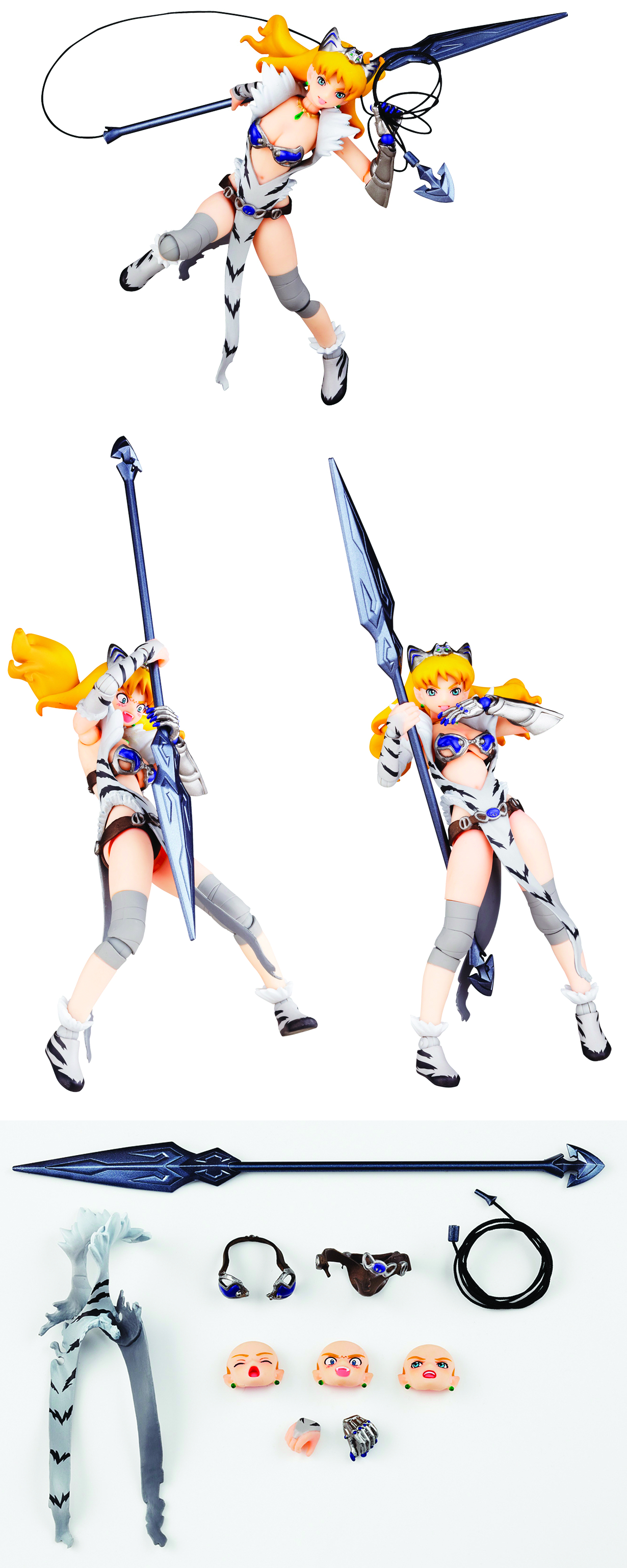 FEB101557 - QUEENS BLADE REVOLTECH AF #008 ELINA - Previews World