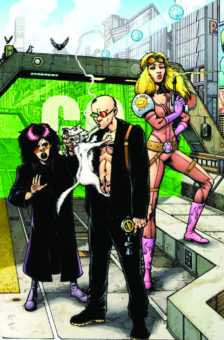 SEP120956 - TRANSMETROPOLITAN ALL AROUND THE WORLD ART BOOK HC - Previews  World