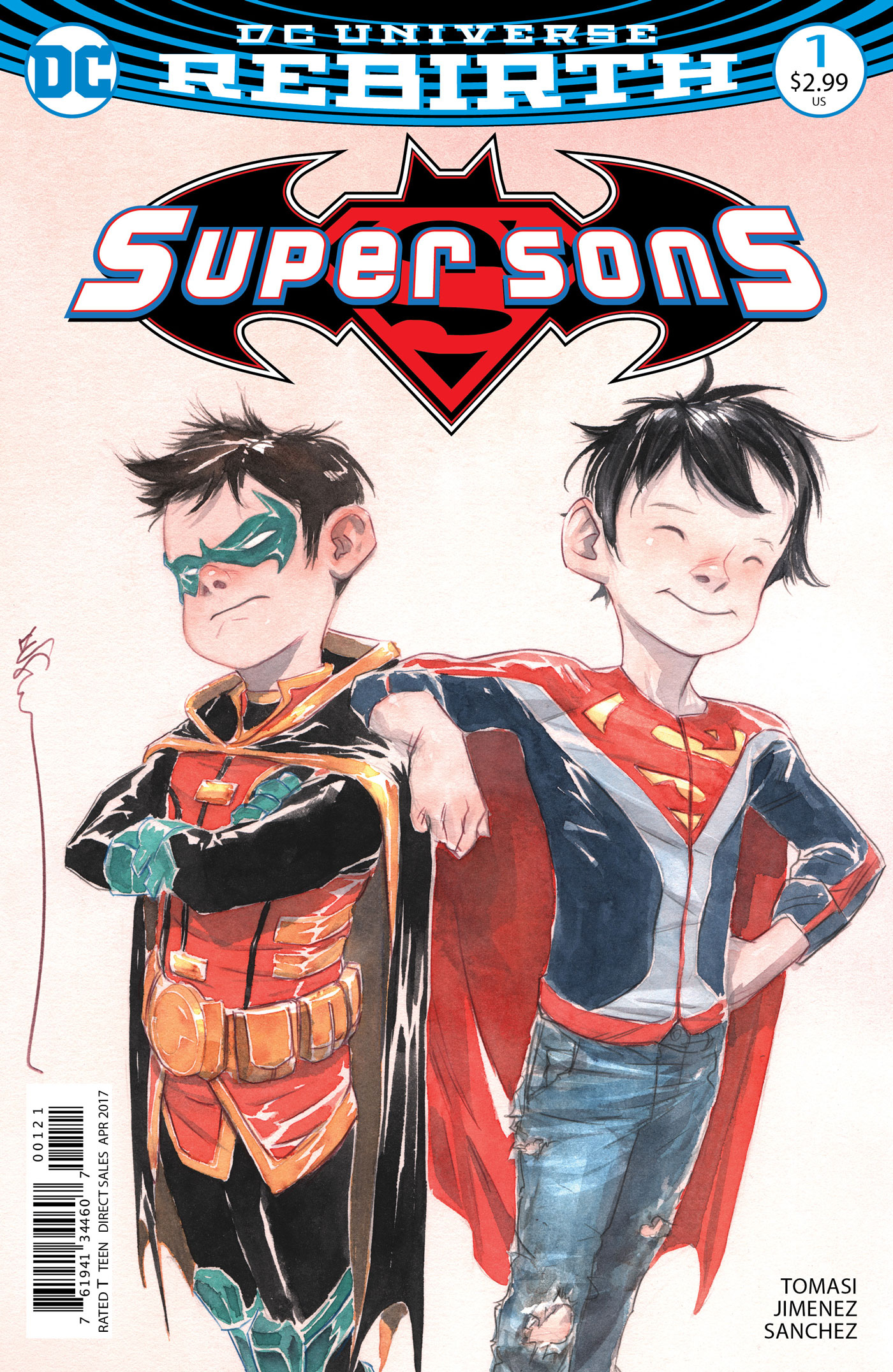 DEC160241 - SUPER SONS #1 VAR ED - Previews World