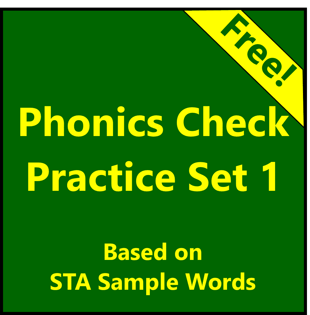 Phonics Check Practice Materials Set 1 Primary Tools