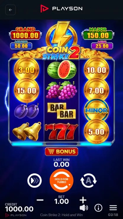 Coin Strike 2: Hold and Win Slot Review by Gambling Zone