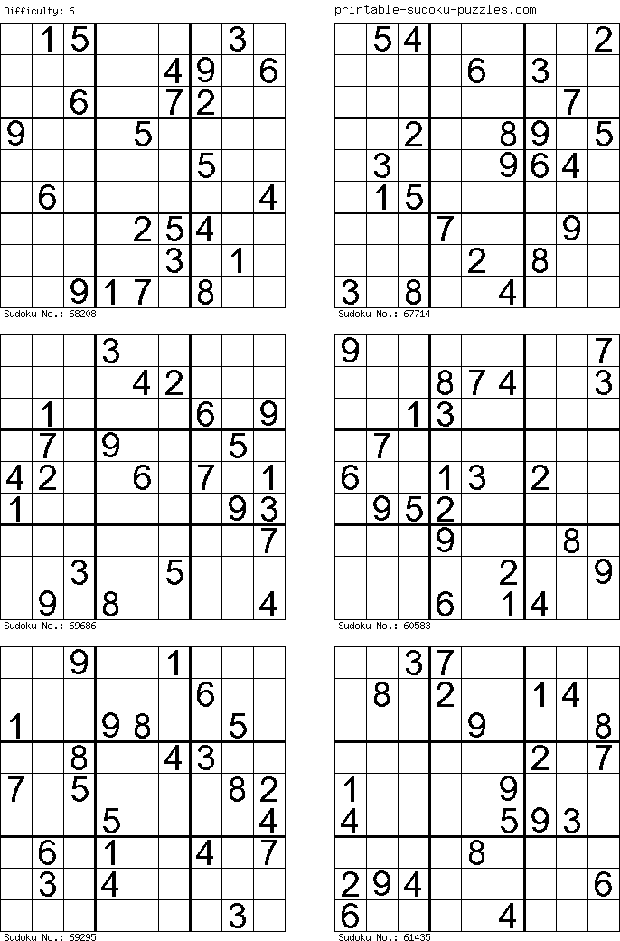 Sudoku 16 x 16 para imprimir