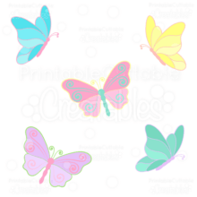 Download Ready in ai, svg, eps or psd. Flying Butterflies Free Svg File For Cricut Silhouette Free SVG