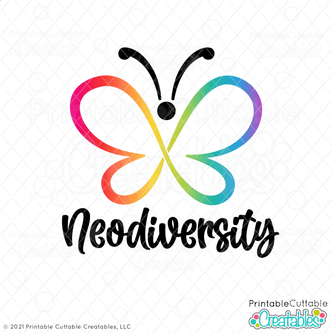 Download Free layered butterfly svg cut files, butterfly free svg. Neurodiversity Butterfly Svg File For Cricut And Silhouette Free SVG