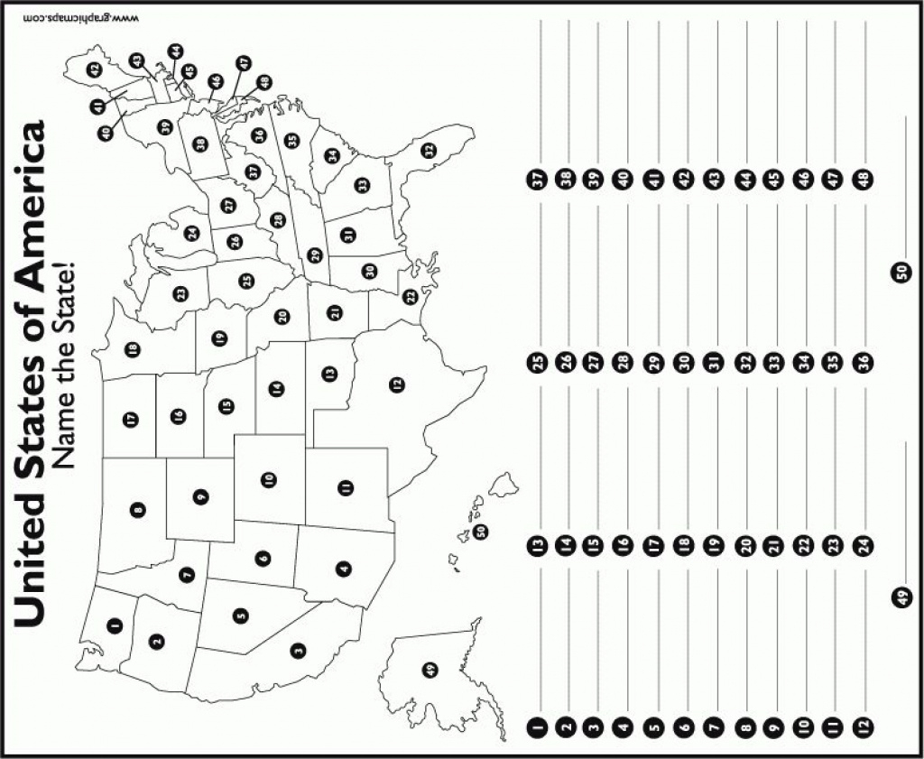 Us Capitals Quiz Printable State Capitals Map Quiz Printable Map 