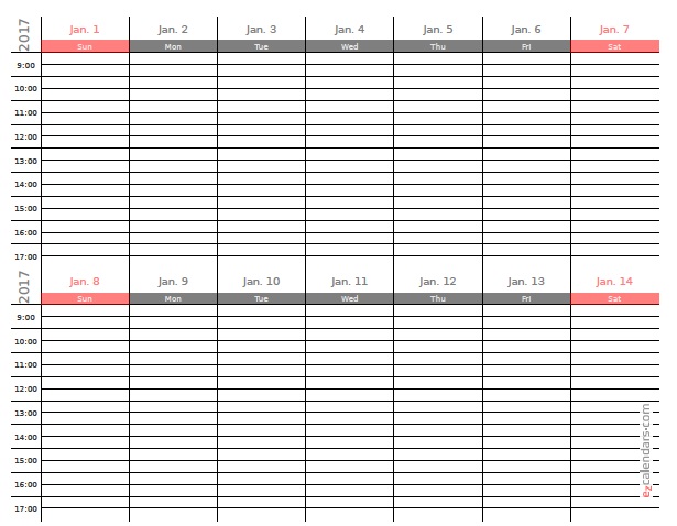 12 Free Sample Appointment Schedule Templates - Printable Samples