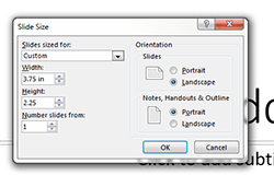 Designing A Business Card In Powerpoint Printit4less