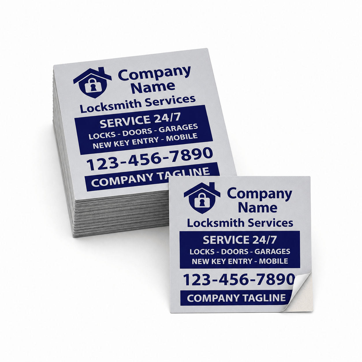 Locksmith Silver Service Labels - Image 2