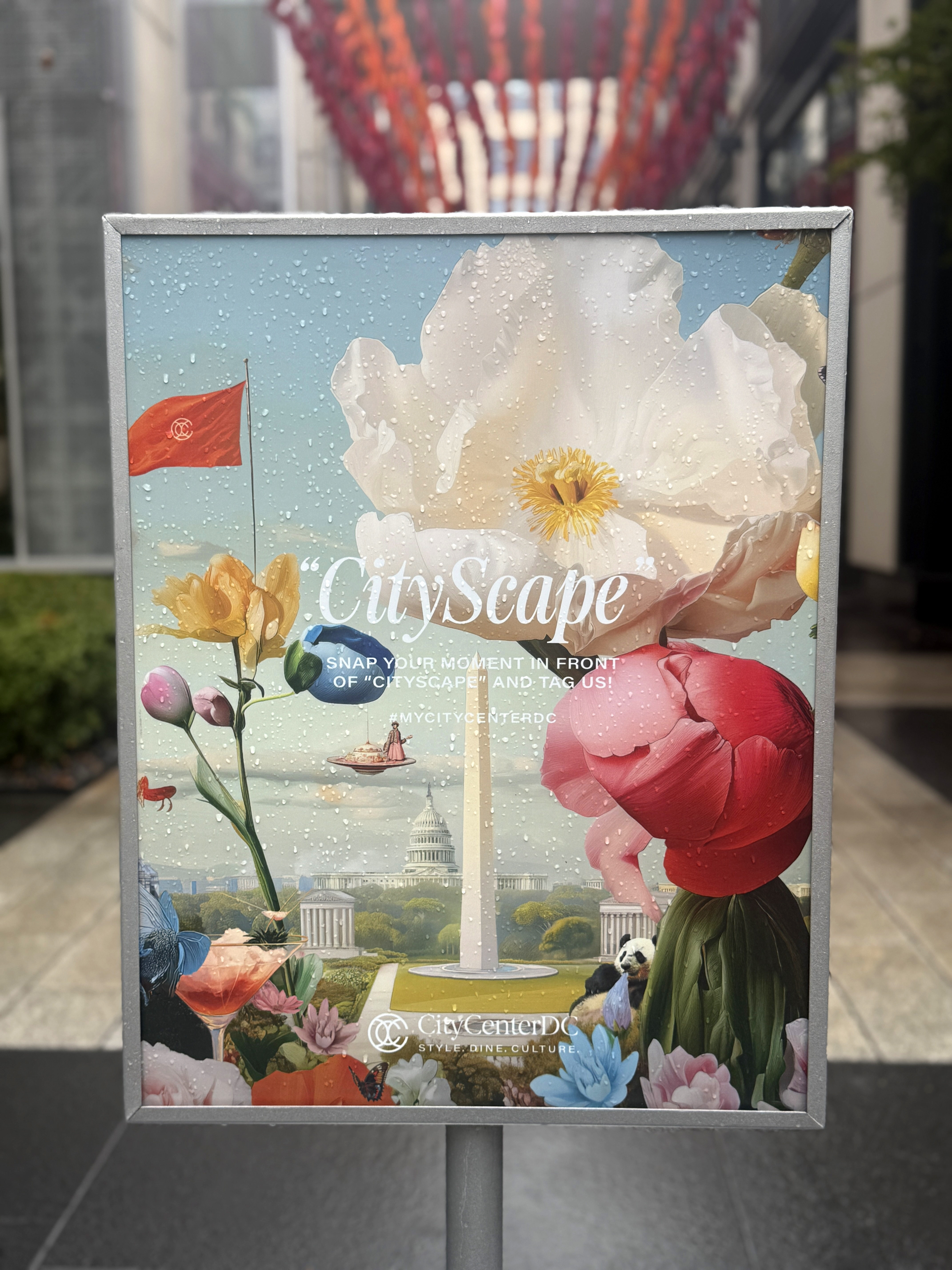 CityCenterDC Gets Whimsical With a Fantastical New Mural by Design