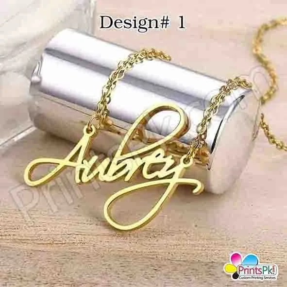 name locket, sale in lahore, karachi, pakistan, Name Necklace,