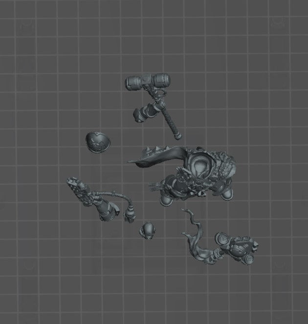 Adeptus Astartes Adrax proxies 40k warhammer stl
