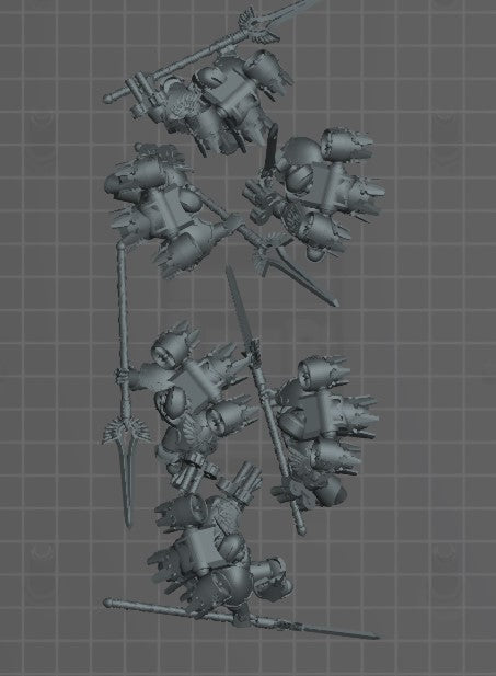Blood Angel dawnbreakers warhammer 40k stl