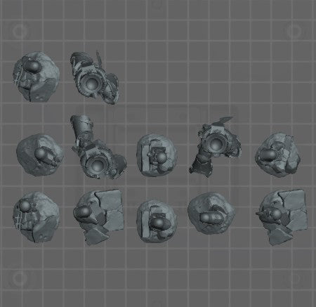 Chaos marine Raptors proxies 40k warhammer stl