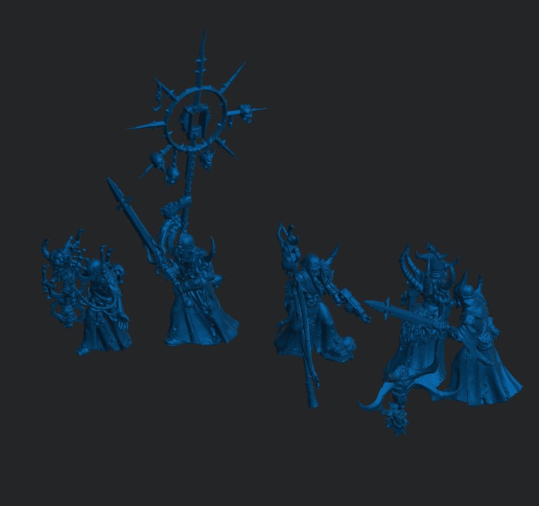 Dark Commune warhammer 40kstl