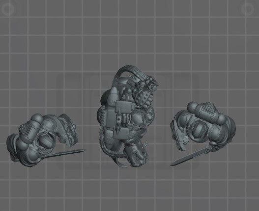 Marneus Calgar and Honor Guard proxies 40k warhammer stl