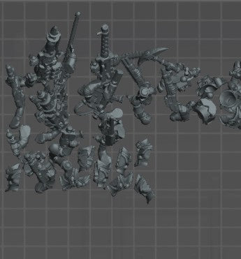 Neophyte Hybrid proxies warhammer 40k stl