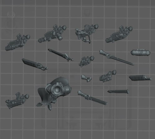 Nuns Troops and Hero proxies warhammer 40k stl