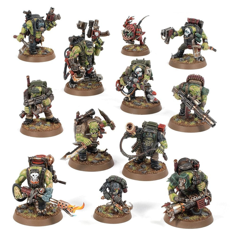Ork Commandos Kill Team warhammer 40k proxies stl