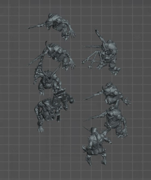 Plague Berears proxies 40k warhammer stl