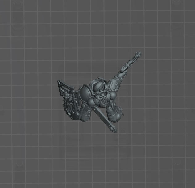 Primaris Lieutenant proxies 40k warhammer stl