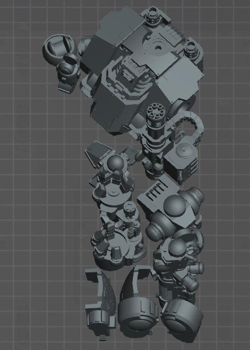 Redemptor Dreadnought proxies warhammer stl
