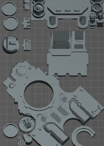 Repulsor Executioner proxies warhammer 40k stl