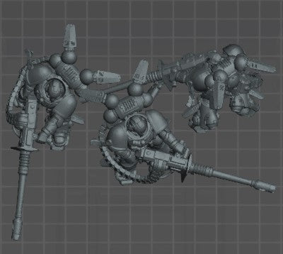Suppressor squad proxies warhammer 40k stl