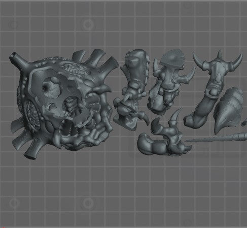 Tyranids Maleceptor proxies warhammer 40k stl