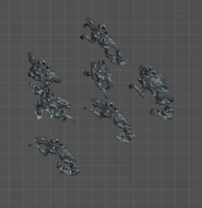 Tyranids neurogaunts proxies 40k warhammer stl