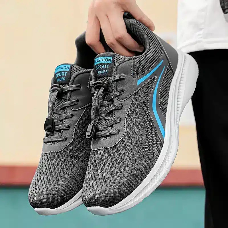 New Breathable Lightweight Running and Sports Shoes  S219-AG4059 - 43, Grey