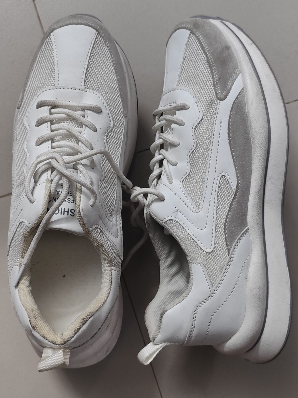 White Shoes For Men S219-2287 - 39