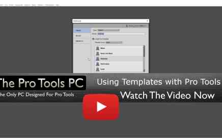 Creating And Using Templates in Pro Tools