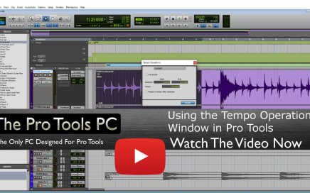 Pro Tools Tempo Operations Window Video Tutorial