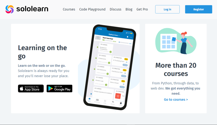 imagem do site solo learn