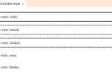 Css Border Style Property With Examples
