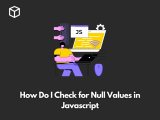 How Do I Check For Null Values In Javascript Programming Cube