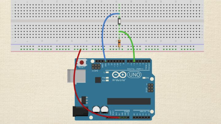 Arduino Course circuit example.