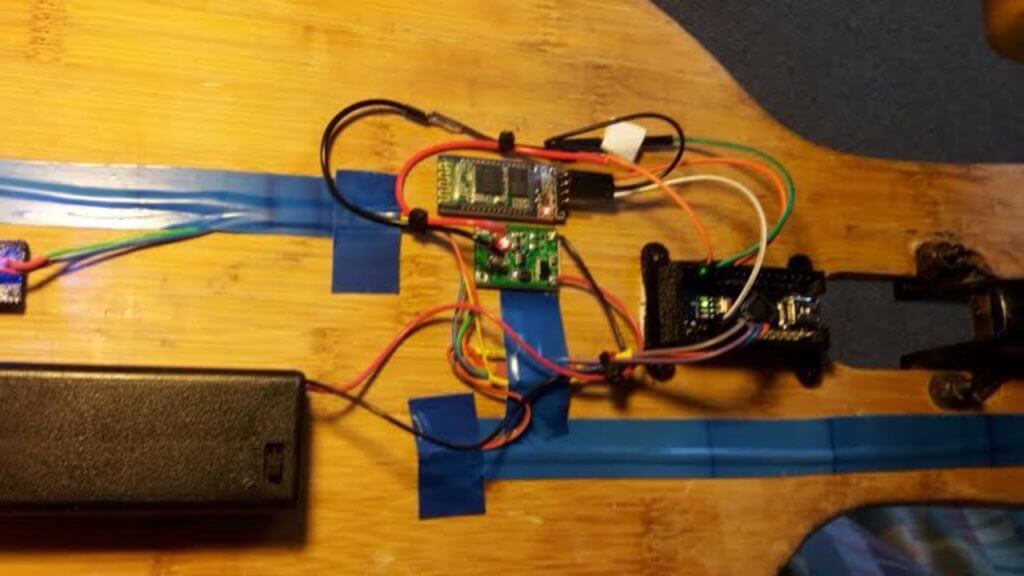 Bluetooth LED Skateboard