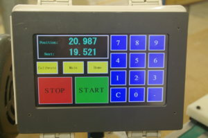 linear actuator touchpad