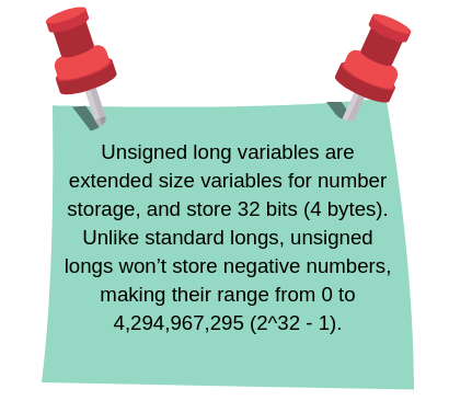 Arduino unsigned longs