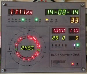 Arduino DCF77 Analyzer Clock 3