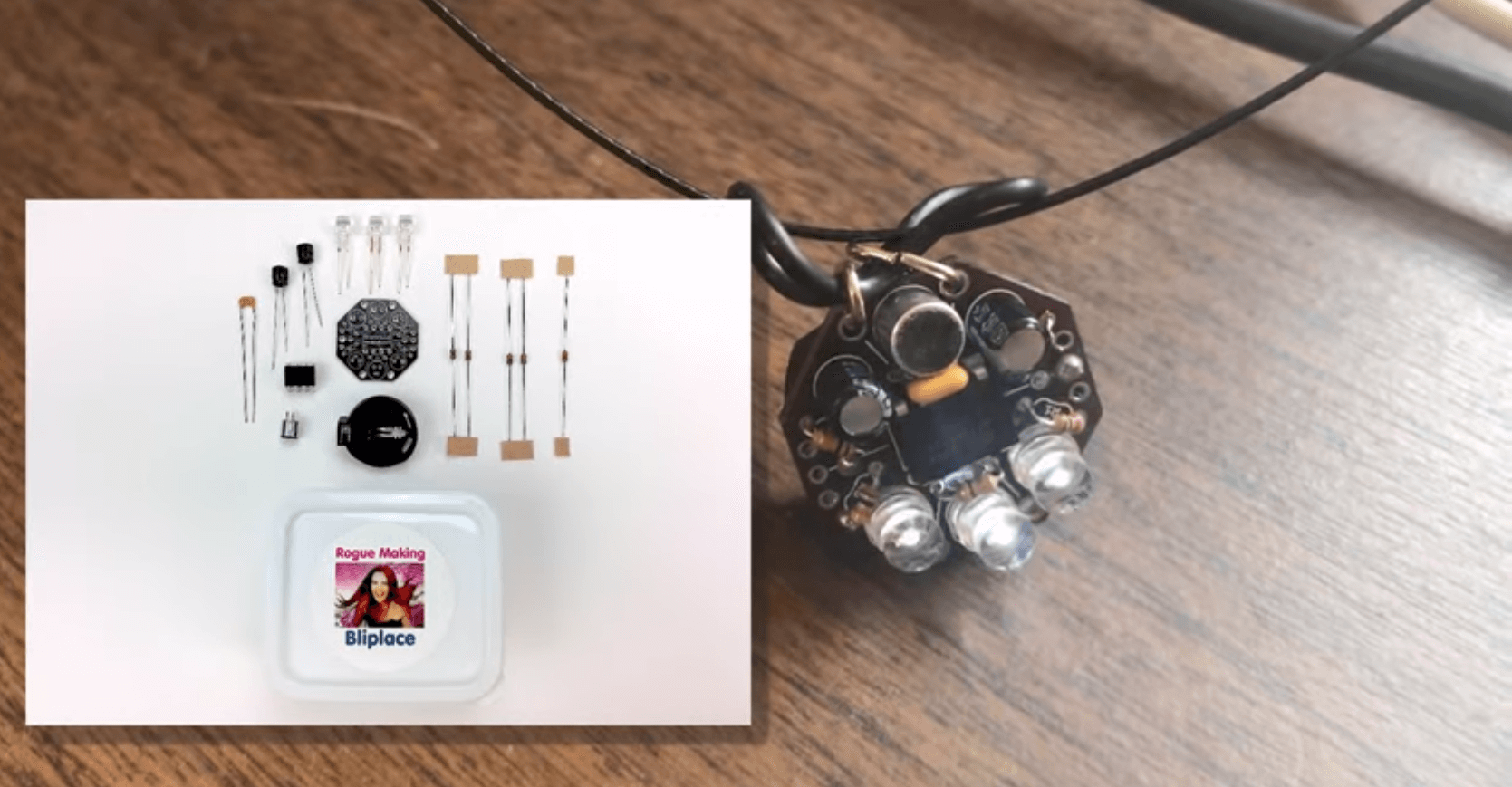 Blipace necklace components