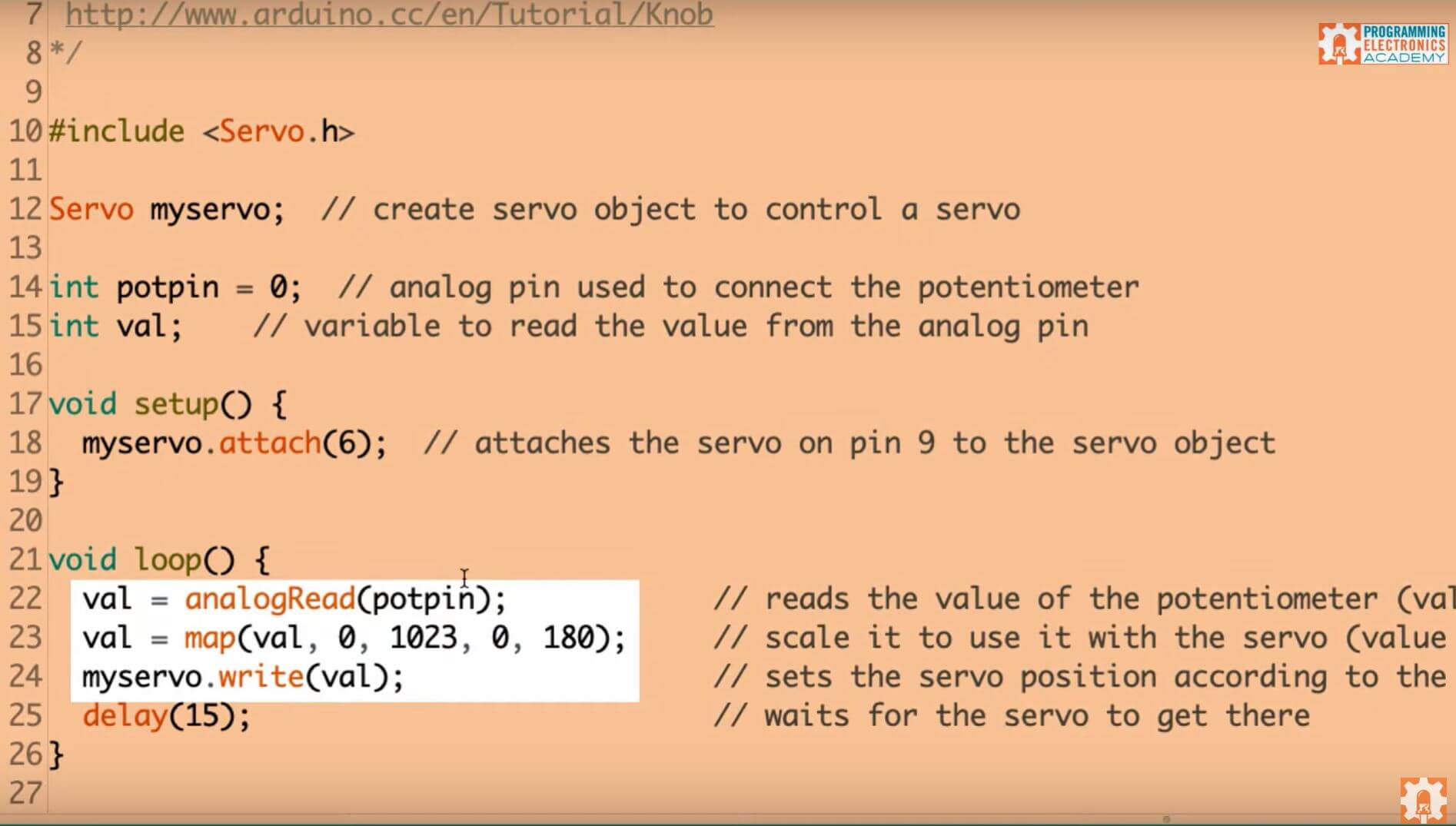 Groove System Servo example by Seeed Studio
