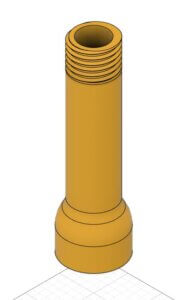 Arduino Hydroponics - Threaded pipe