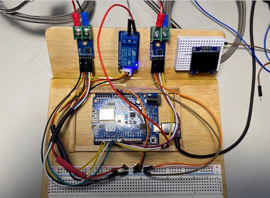 Wireless BBQ Smoker Fan Controller prototype