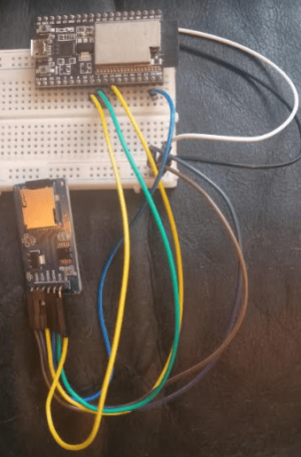 ESP32 GPIO Wiring Example