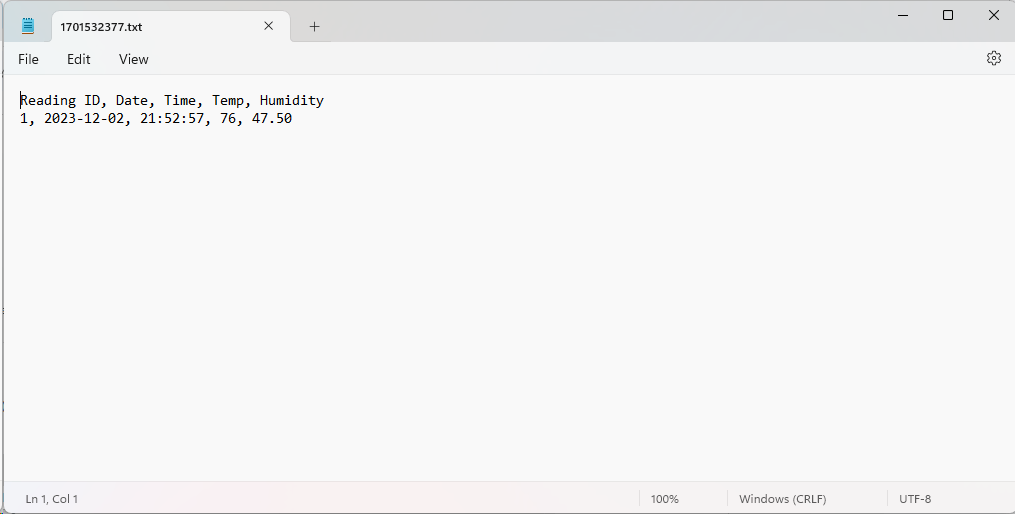 ESP32 SD card file output
